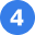 4 four circle blue