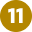 11 eleven circle yellow